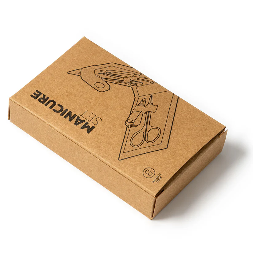 Set manichiură din plută – trusă compactă cu accesorii, ideală pentru călătorii